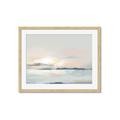 Picture of Peaceful Coastal Landscape _GroupedProduct_Rectangle_Landscape_Framed_Matted_
