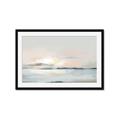 Picture of Peaceful Coastal Landscape _GroupedProduct_Rectangle_Landscape_Framed_Matted_