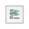 Picture of Live The Moment _GroupedProduct_Square_Framed_Matted_