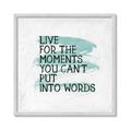 Picture of Live The Moment _GroupedProduct_Square_Framed_Matted_