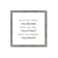 Picture of What You Think You Become _GroupedProduct_Square_Framed_Matted_