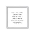 Picture of What You Think You Become _GroupedProduct_Square_Framed_Matted_