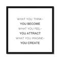 Picture of What You Think You Become _GroupedProduct_Square_Framed_Matted_