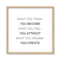 Picture of What You Think You Become _GroupedProduct_Square_Framed_Matted_