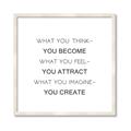 Picture of What You Think You Become _GroupedProduct_Square_Framed_Matted_