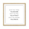 Picture of What You Think You Become _GroupedProduct_Square_Framed_Matted_