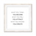 Picture of What You Think You Become _GroupedProduct_Square_Framed_Matted_