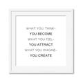 Picture of What You Think You Become _GroupedProduct_Square_Framed_Matted_
