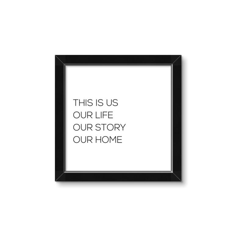 Picture of This Is Us _GroupedProduct_Square_Framed_Matted_
