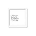 Picture of This Is Us _GroupedProduct_Square_Framed_Matted_