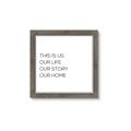 Picture of This Is Us _GroupedProduct_Square_Framed_Matted_