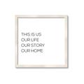 Picture of This Is Us _GroupedProduct_Square_Framed_Matted_