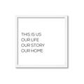 Picture of This Is Us _GroupedProduct_Square_Framed_Matted_