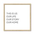 Picture of This Is Us _GroupedProduct_Square_Framed_Matted_