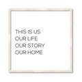 Picture of This Is Us _GroupedProduct_Square_Framed_Matted_