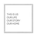 Picture of This Is Us _GroupedProduct_Square_Framed_Matted_