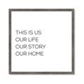 Picture of This Is Us _GroupedProduct_Square_Framed_Matted_
