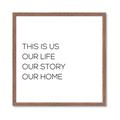 Picture of This Is Us _GroupedProduct_Square_Framed_Matted_