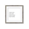 Picture of This Is Us _GroupedProduct_Square_Framed_Matted_