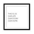 Picture of This Is Us _GroupedProduct_Square_Framed_Matted_