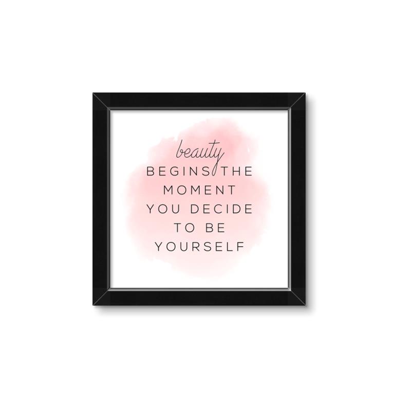 Picture of Be Yourself _GroupedProduct_Square_Framed_Matted_