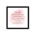 Picture of Be Yourself _GroupedProduct_Square_Framed_Matted_