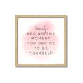 Picture of Be Yourself _GroupedProduct_Square_Framed_Matted_