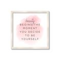 Picture of Be Yourself _GroupedProduct_Square_Framed_Matted_