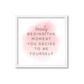 Picture of Be Yourself _GroupedProduct_Square_Framed_Matted_