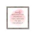 Picture of Be Yourself _GroupedProduct_Square_Framed_Matted_