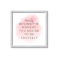 Picture of Be Yourself _GroupedProduct_Square_Framed_Matted_