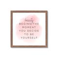 Picture of Be Yourself _GroupedProduct_Square_Framed_Matted_