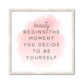 Picture of Be Yourself _GroupedProduct_Square_Framed_Matted_