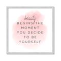 Picture of Be Yourself _GroupedProduct_Square_Framed_Matted_