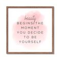 Picture of Be Yourself _GroupedProduct_Square_Framed_Matted_