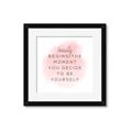 Picture of Be Yourself _GroupedProduct_Square_Framed_Matted_