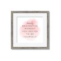 Picture of Be Yourself _GroupedProduct_Square_Framed_Matted_