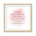 Picture of Be Yourself _GroupedProduct_Square_Framed_Matted_