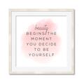 Picture of Be Yourself _GroupedProduct_Square_Framed_Matted_