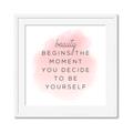 Picture of Be Yourself _GroupedProduct_Square_Framed_Matted_