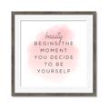 Picture of Be Yourself _GroupedProduct_Square_Framed_Matted_