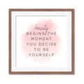 Picture of Be Yourself _GroupedProduct_Square_Framed_Matted_