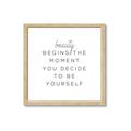 Picture of Be Yourself I _GroupedProduct_Square_Framed_Matted_