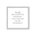 Picture of Be Yourself I _GroupedProduct_Square_Framed_Matted_