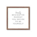 Picture of Be Yourself I _GroupedProduct_Square_Framed_Matted_