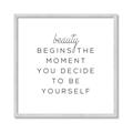 Picture of Be Yourself I _GroupedProduct_Square_Framed_Matted_