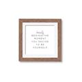 Picture of Be Yourself I _GroupedProduct_Square_Framed_Matted_