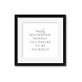 Picture of Be Yourself I _GroupedProduct_Square_Framed_Matted_