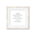 Picture of Be Yourself I _GroupedProduct_Square_Framed_Matted_