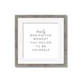 Picture of Be Yourself I _GroupedProduct_Square_Framed_Matted_